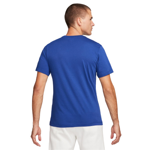 CAMISETA AZUL ALGODÓN NIKE image number null