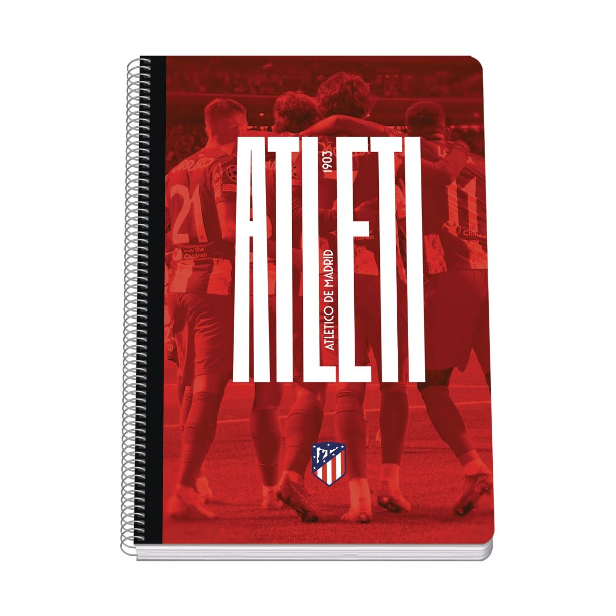 CUADERNO A4 TAPA BLANDA ATLETI image number null