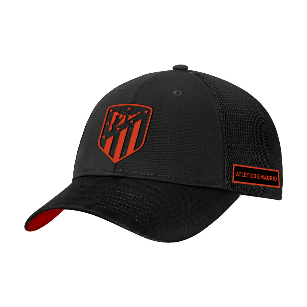 GORRA NEGRA ESCUDO SILICONA image number null