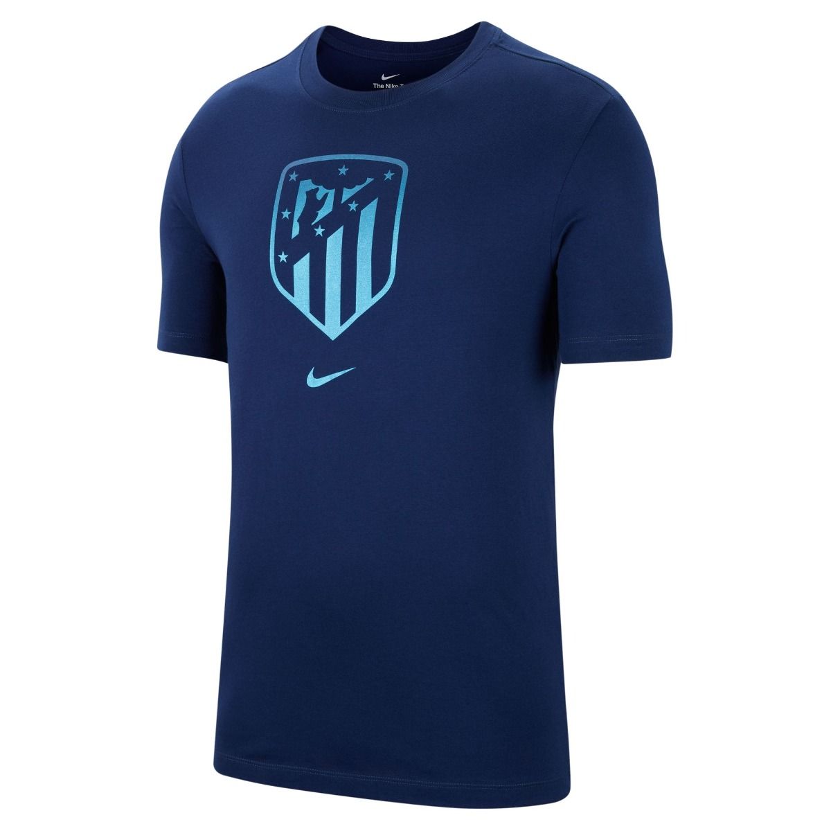 CAMISETA AZUL ESCUDO NIKE image number null