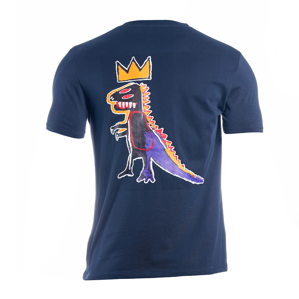 CAMISETA PEZ BASQUIAT AZUL MARINO image number null