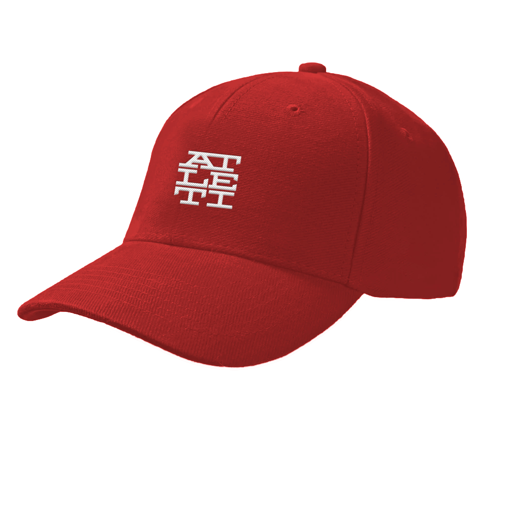 GORRA ROJA PARCHE ATLETI BORDADO image number null