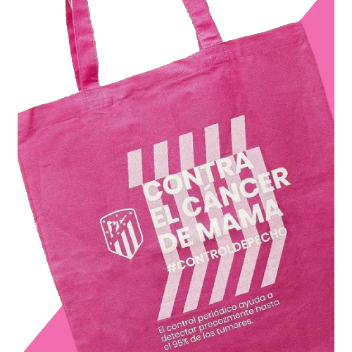 BOLSA ROSA CÁNCER MAMA image number null