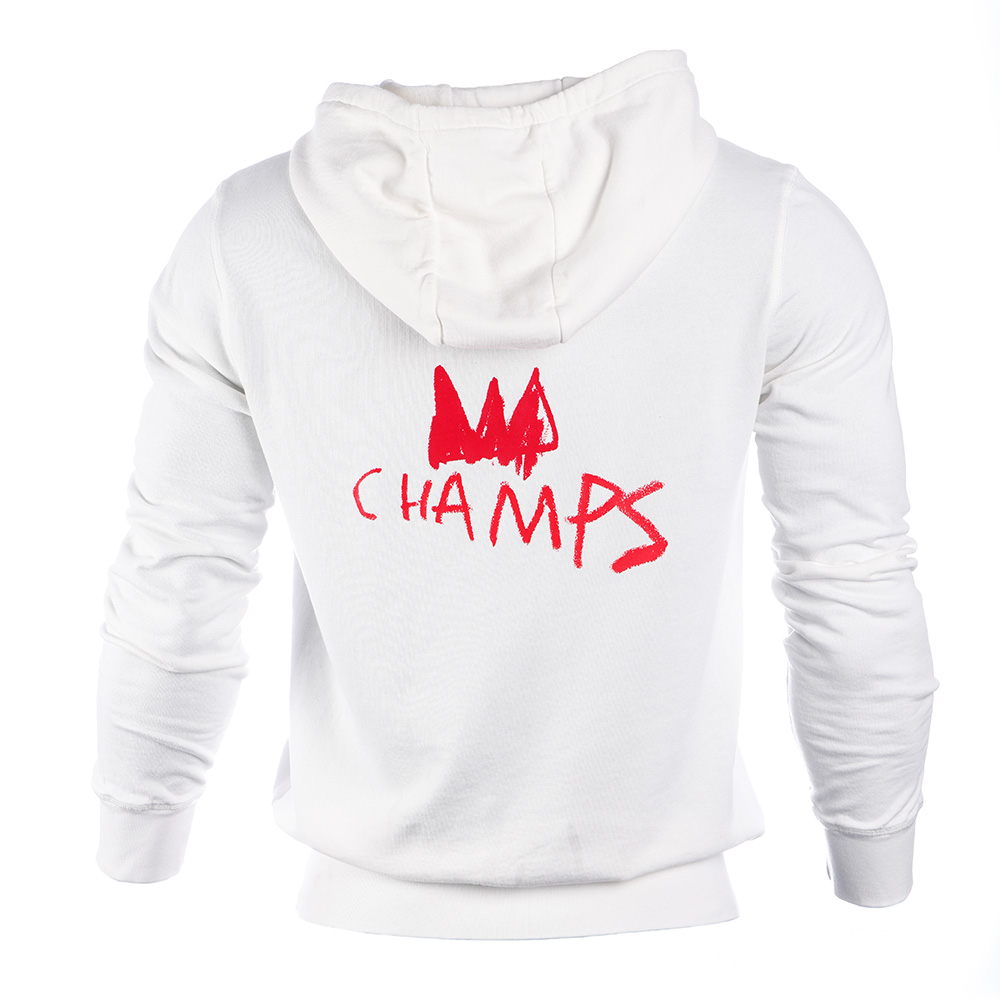 SUDADERA CORONA BASQUIAT BLANCO  image number null