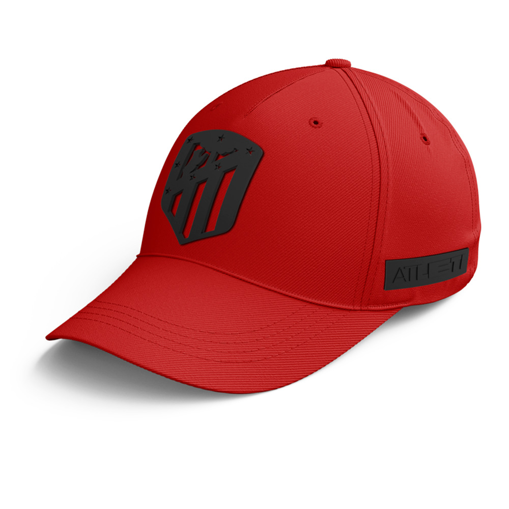 GORRA ROJA ESCUDO SILICONA image number null