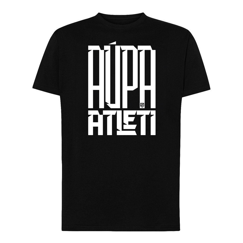 CAMISETA AÚPA ATLETI NEGRA image number null